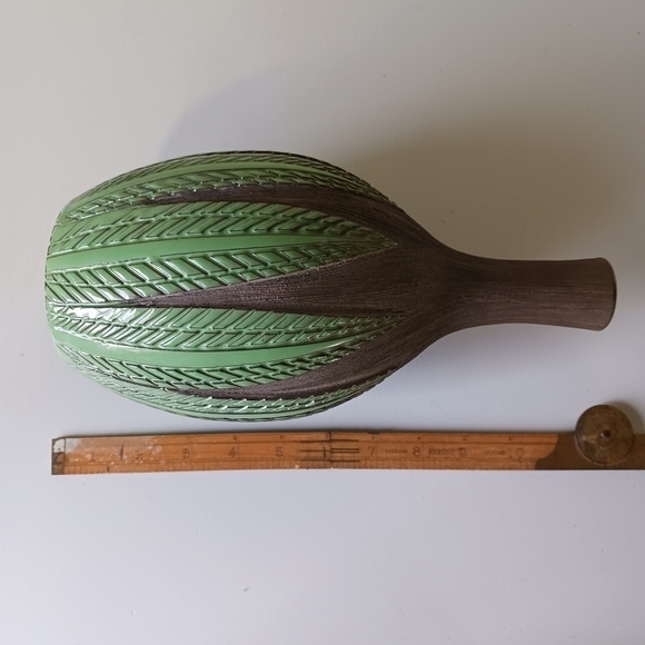 'paprika' 1018 ceramic vase, Upsala-Ekeby, Sweden 1949-69. - Picture 10 of 10